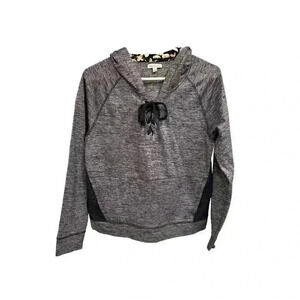 Vera Bradley Gray and Navy Hoodie Size S, Pre-Owned